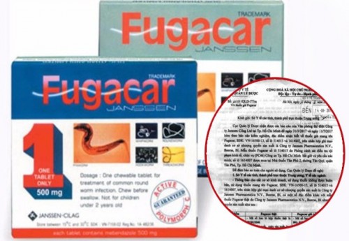 Cục Quản lý Dược thông báo về thuốc giả mang tên Fugacar